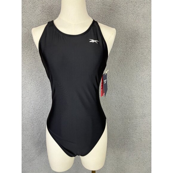 Reebok Other - Reebok Women's High-Neck Athletic One-Piece Swimsuit Small Black New With Tag's.